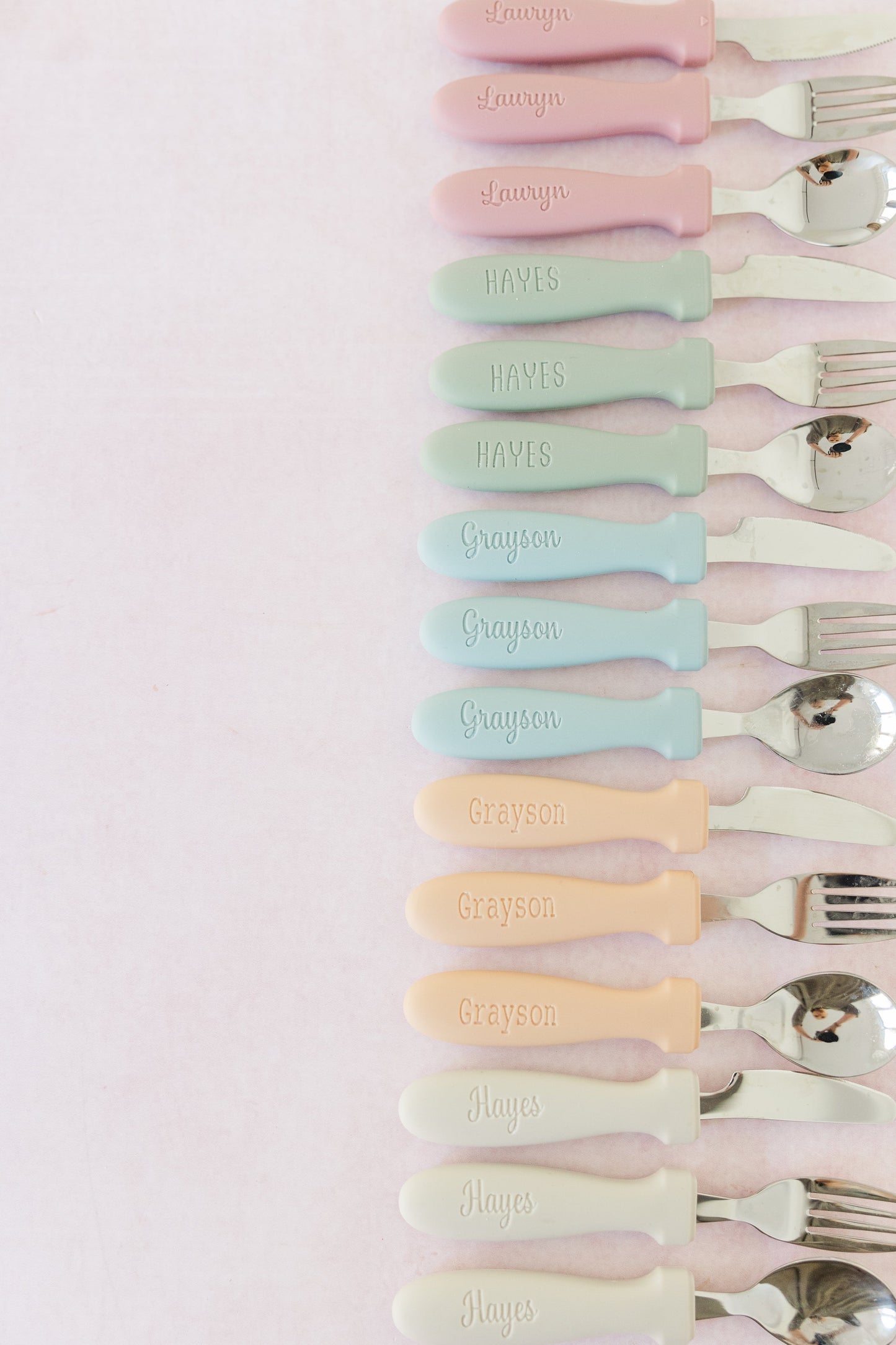 Personalized Toddler Utensils (set of 3)